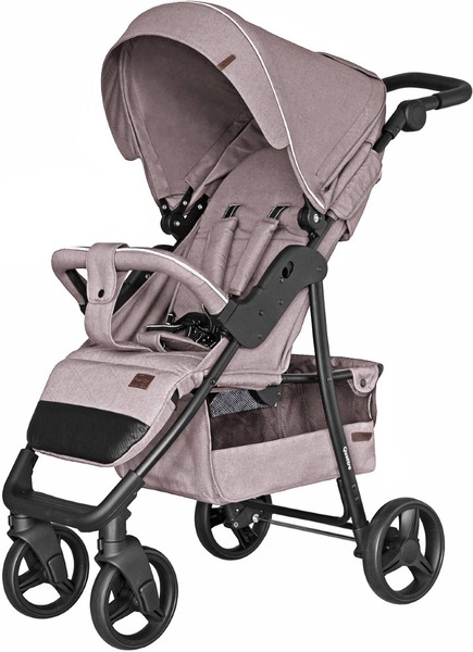 Коляска прогулочная CARRELLO Quattro CRL-8502  Shark Grey льон