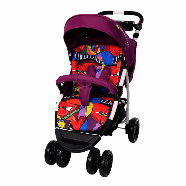 Коляска прогулочная TILLY Avanti T-1406 Crimson с матрасом /1/