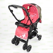Коляска прогулочная TILLY Safari BT-WS-0003 РОЖЕВИЙ с перекидной ручкой /1/
