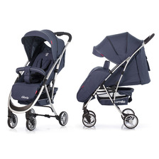 Коляска прогулянкова CARELLO Gloria CRL8506  ULTRA VIOLET  льон резинові колса+дощовик