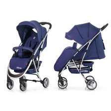 Коляска прогулянкова CARELLO Gloria CRL8506 Shadow Blue  резинові колса+дощовик