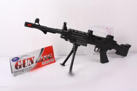 Автомат батар QL017 (48шт/2) свет, звук, в пак. 63 см