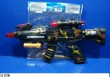 Автомат батар. 337-7 (72шт/2) свет, звук, в пакете 43см