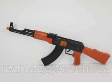 Автомат-трещетка AK47-112 (144шт / 2) в пакеті 49 см