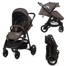 Коляска прогулянкова CARELLO Sonata CRL-1416 Coffe Brown