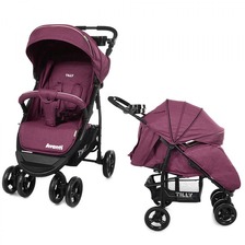 Коляска прогулянкова TILLY Avanti T-1406 Purple льон