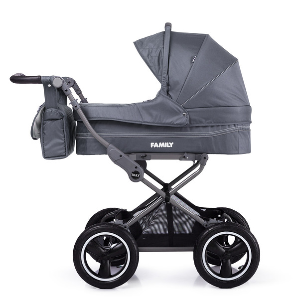 Коляска універсальна прогулянкова Tilly Family T-181  Gray