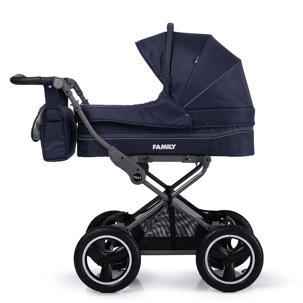 Коляска універсальна прогулянкова Tilly Family T-181 Blue