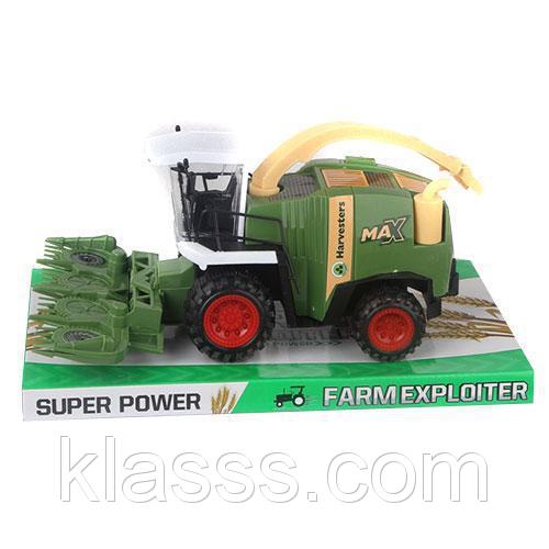 Комбайн 0488-253 (48шт) инер-й, 23-18-12см, подвижные детали, в слюде, 29-19-14см
