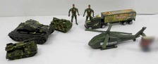 Комбат 1696 C-1 (72шт) военная техника 5шт, солдаты 2шт, в кульке, 28,5-24-6,5см
