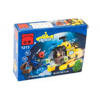 Конструктор "Brick" 1213 (60шт) "Подводная серия" в разобр. кор 18*4*4см