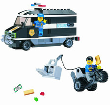 Конструктор "Brick" 127 (457833) (30шт)"Инкассатор" 209дет., в разобр. кор. 28*19*4,5 см