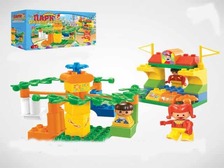 Конструктор "Toyland" 10135 (36шт/2)"Парк развлечений" 44деталей,в кор. 30*21*7см
