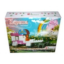 Конструктор "Карета" 38дет.013888/17 в картонній коробці 25*35см. 17шт.в ящ