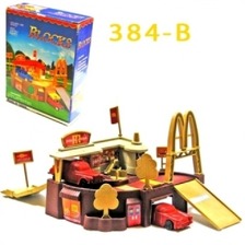 Конструктор 384 В (192шт)  макдональдс, в кор-ке, 13,5-18-5,5см
