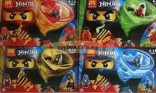 Конструктор 79068 (120шт) NJ, фигурка на запуске, 6 видов, в кор-ке, 26-16-4,5 см