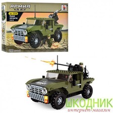 Конструктор AUSINI 22508 (24шт) серия Армия,военная техника,фигурки 2шт,299 дет,в кор-ке,35-25-5,5см