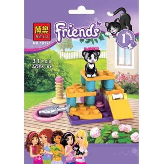 Конструктор BELA FRIENDS 10121 (300шт / 2) в пакеті 18,5 * 13 см