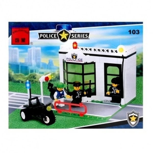 Конструктор BRICK 103/208876 (60шт) полицейский участок