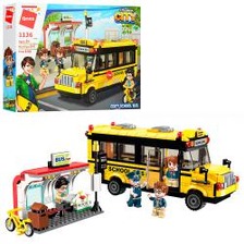 Конструктор BRICK 1136 School Bus 440дет41*7*30/12/