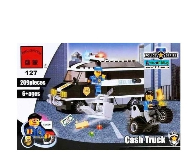 Конструктор BRICK 127/457833 (30шт) машинка