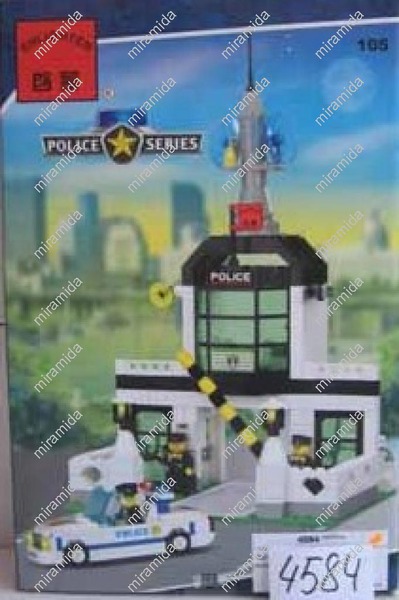 Конструктор BRICK 20878/105/208878 (20шт) полицейский участок