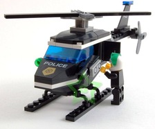Конструктор BRICK 457797/123 (80шт) вертолёт