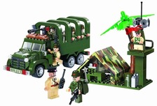 Конструктор BRICK 811 (30шт) грузовик, 308 дет, в кор-ке, 34-26-5см