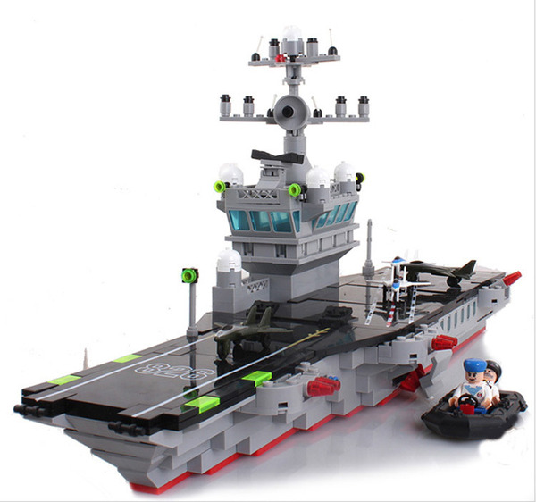 Конструктор BRICK 826 (16шт) авіаносець, 508 дет, в кор-ке, 48-32-6,5 см