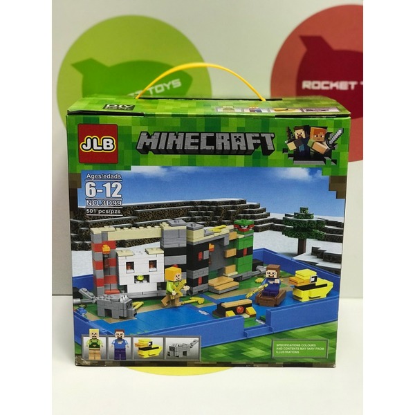 Конструктор GC050804 Minecradt 3D99 501 дет.