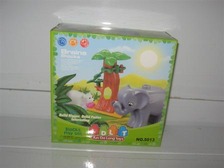 Конструктор JDLT 5013 (72шт) зоопарк, 9 дет, в кор-ке, 20-19-9см