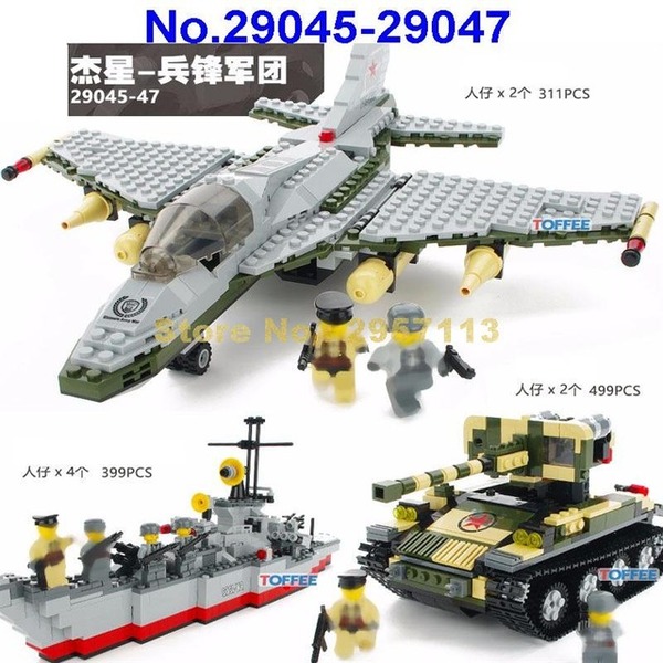 Конструктор JIE STAR 29045 танк 499дет.кор.47,5*7*28,5 /18/