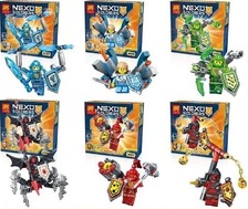 Конструктор LELE 79242 NEXO Soldiers 6в.6шт.в кор.32*14*15 ш.к./32/192/